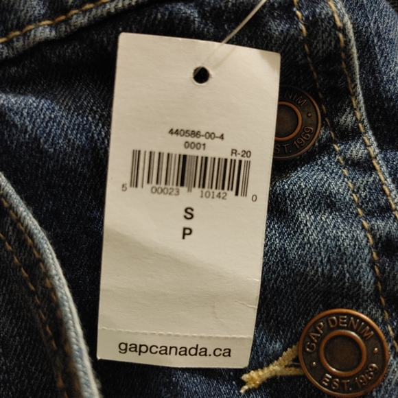 GAP Denim Short Overalls NWT - Picture 4 of 7